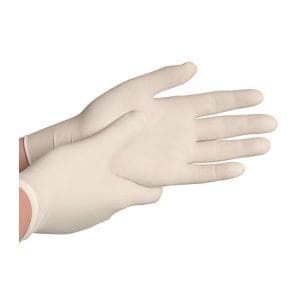 Gants de chirurgie latex stériles POUDRES T 8,5 - Boite de 50 paires