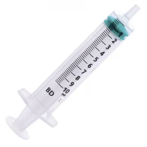 Seringue 3P BD 10ml Luer centre - Boite de 100