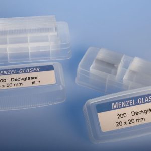 Lamelles couvre-objets 20x20 - Boite de 1000