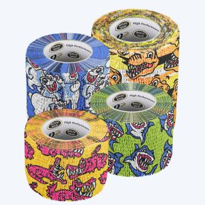 Bandes Wrapz chewy no-no big gout amer 5cm melange dessins - Boite de 12