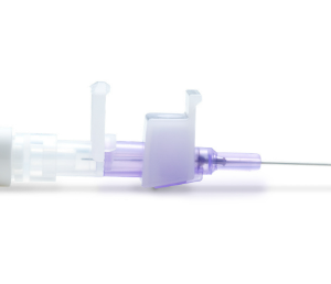 Cathéter court BD Néoflon™ PRO avec ailettes 26G 19 mm