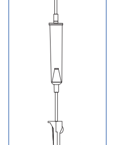 Perfuseur GRD ANIMAL 230cm 2 pointes – Unité