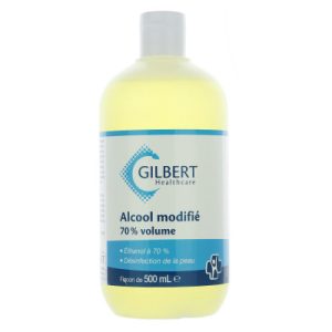 Alcool modifié 70% 500ml Gilbert