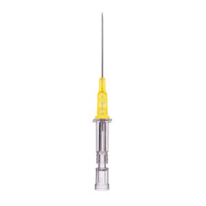 Cathéter court INTROCAN CERTO sans ailette 0,7 x 19mm G24 Jaune
