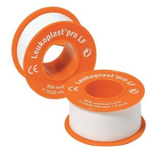 Sparadrap LEUKOPLAST PRO LF UU hypoallergénique 5mx2cm bobine