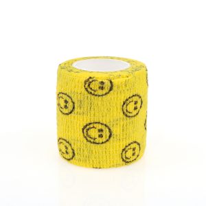 Bandes cohésives FLEX-BANDAGE 5CM SPECIAL MIX - PAWS & SMILEYS - Boite de 36