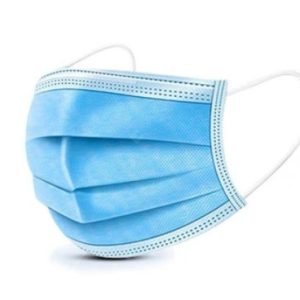 Masque chirurgical type 2R avec élastique - Boite de 50