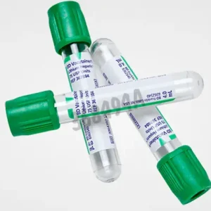 Tube BD Vacutainer en PET - 2 ml - HEPARINE- étiquette papier