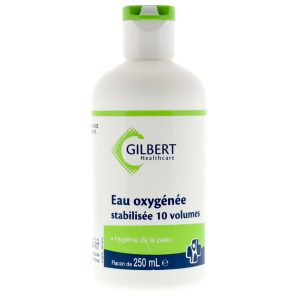 Eau oxygénée 10 volumes 250ml Gilbert - Unité