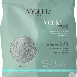 Argile verte Surfine 1kg – Unité