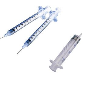 SERINGUE 3P 1mm Insuline + aig. 16mm 25G - Boite de 100