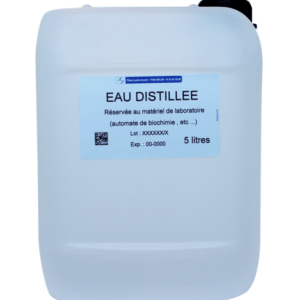 Eau distillée COOPER 5L - Unité