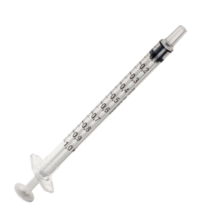 Seringue BD Plastipak™ 3 pièces tuberculine 1 ml embout centré - Boite de 120