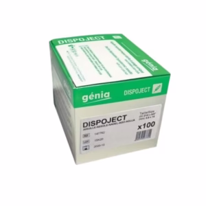 Aiguille DISPOJECT Vert 25mm X 0.8 21G - Boite de 100