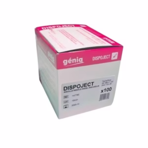 Aiguille DISPOJECT Rose 38mm X 1.2 18G - Boite de 100