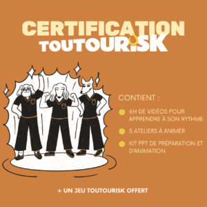 Le pack pro TOUTOURISK : 2 accès à la certification + 1 jeu