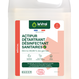 Actipur détartrant désinfectant sanitaires recharge 5L LE VRAI PROFESSIONNEL