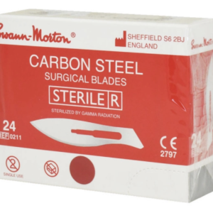 Lames stériles SWANN MORTON N° 24 - Boite de 100