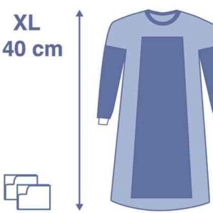 Casaque chirurgicale à renfort en polyéthylène OPS Essential XL 140cm - Unité